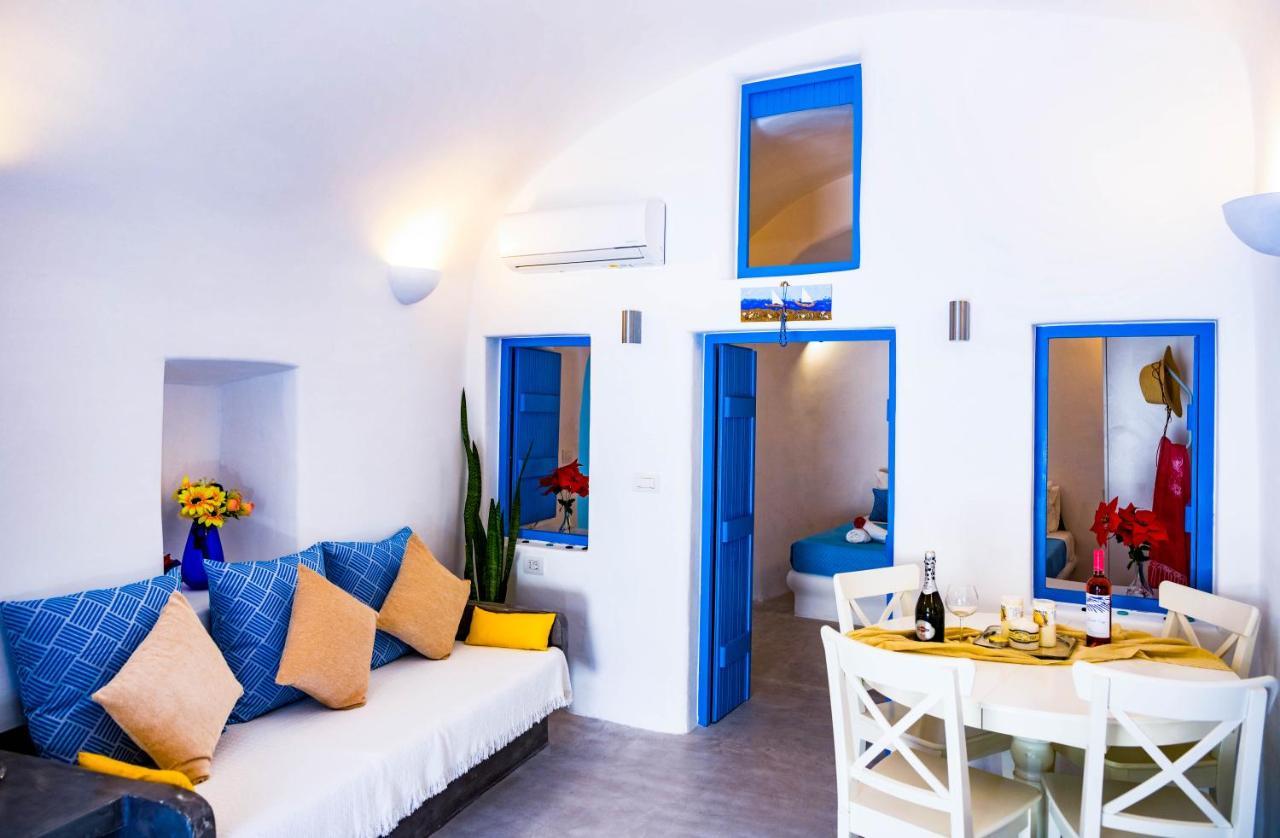 Apartamento Bonita Santorini Cave Éxo Goniá Exterior foto